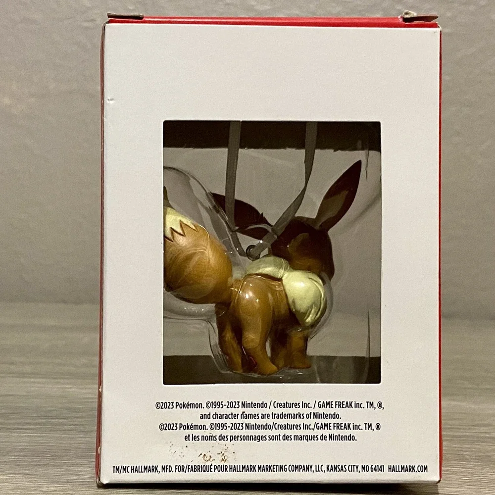 Hallmark Pokémon Eevee Christmas Ornament. New Inbox.